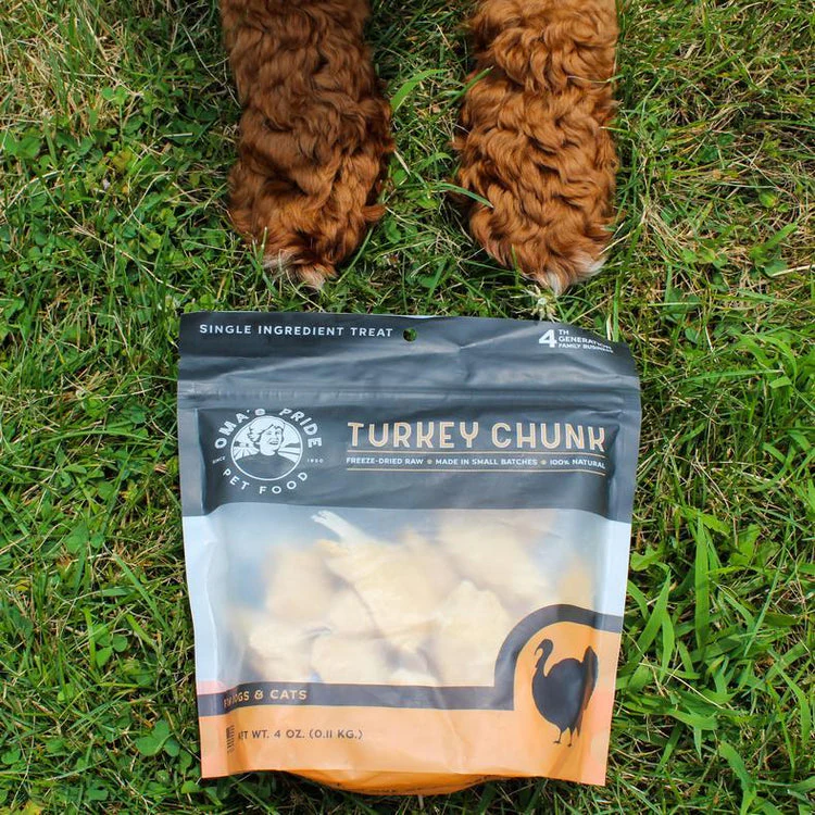 Oma's Pride Turkey Breast Chunks Treats - Image 3