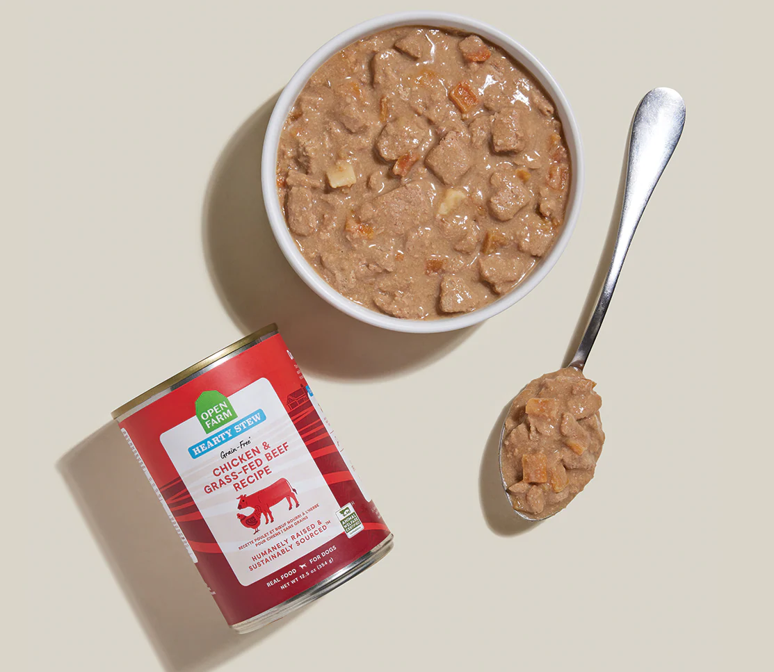 Open Farm Chicken & Grass-Fed Beef Hearty Stew Wet Dog Food - Image 4