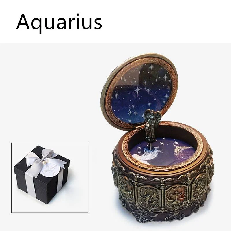 Twelve Constellation Gift Trojan Music Box - Image 12