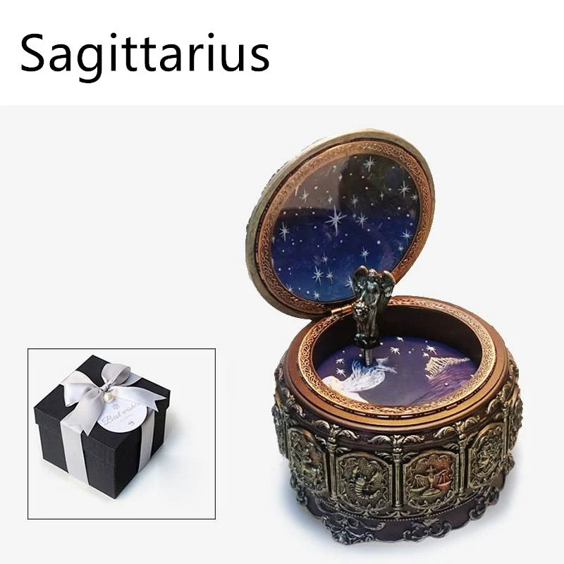 Twelve Constellation Gift Trojan Music Box - Image 13