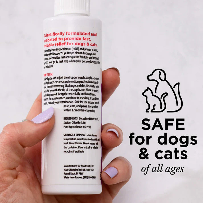 Wondercide RESCUE™ Eye Drops for Dogs & Cats - Image 7